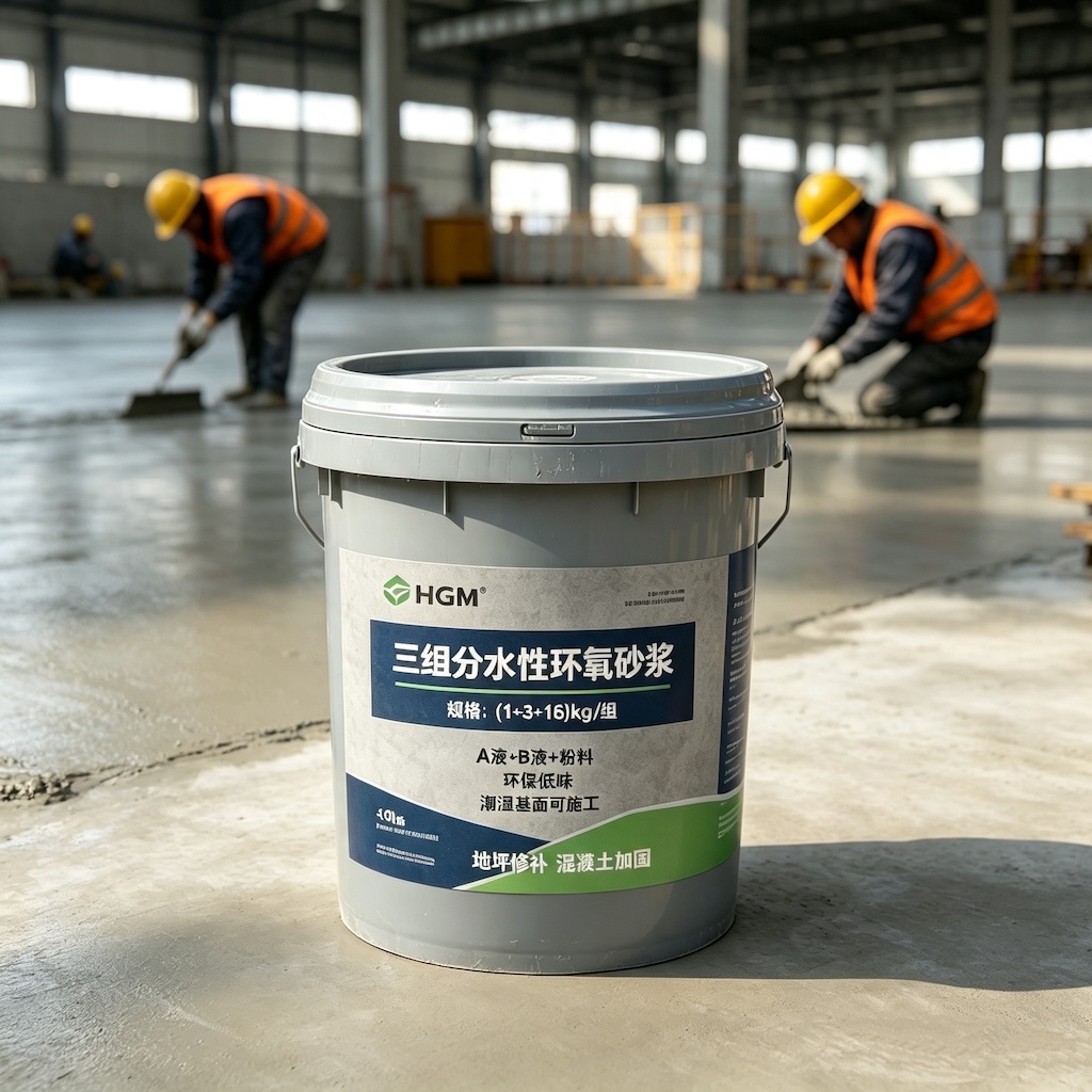 栖霞三组份水性环氧砂浆
